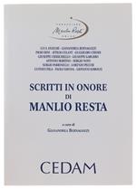 Scritti In Onore Di Manlio Resta - Bernagozzi  Gianandrea (A Cura) - Cedam - 2010