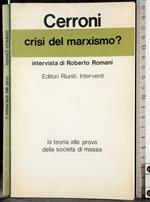 Crisi del marxismo?