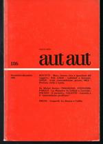 Aut Aut nuova serie n. 186, novembre-dicembre 1981