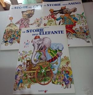 Le storie dell'elefante + le storie dell'asino + le storie del gatto - copertina