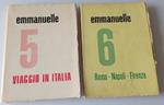 Emmanuelle  n. 5.  Viaggio in Italia + Emmanuelle vol.6 . Roma - Napoli - Firenze