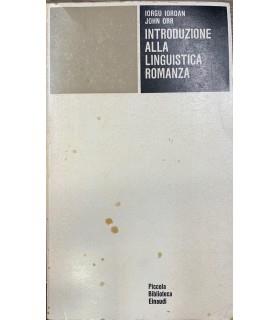 Introduzione alla linguistica romanza - copertina