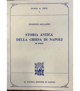 Storia antica della chiesa di Napoli. Le fonti - copertina