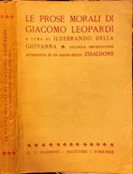 Le prose morali di Giacomo Leopardi