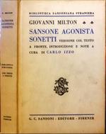 Sansone agonista, Sonetti