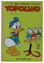 Topolino N. 519 Anno 1965 -  Libretto. Copertina Con Firmetta, Dorso E Interno Splendidi - Mondadori, - 1965