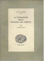 fondazione della filosofia del diritto.