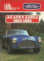 Ac Ace & Aceca 1953-83 - Road Test Book