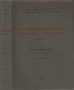 Gli archivi dei Governi Provvisori e Straordinari 1859-1861