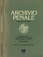 Archivio penale n. 1 Anno 1982