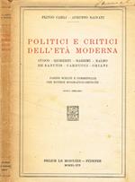 Politici e critici dell'età moderna