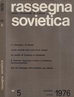 Rassegna sovietica n. 5 1976