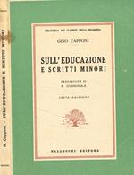 Sull'educazione e scritti minori