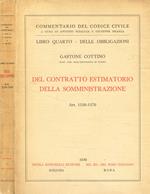 Del contratto estimatorio. Della somministrazione