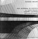 Arte moderna ed estetica tra ''morte'' e ''divenire''. Giuseppe Calonaci &quotastrazione ed empatia" di: CALONACI