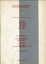 Interfunktionen 11. Zeitschrift für neue Arbeiten und Vorstellungen / Paper for New Visual and Verbal Works / Revue des Travaux Theoriques et Pratiques. no I/1