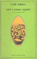 Il folk italiano. Canti e poesie popolari