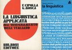 La linguistica applicata all'insgnamento dell'Italiano