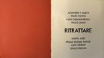 Ritrattare. Alighiero e Boetti Enzo Cucchi Radu Dragomirescu Felice Levini Mario Merz Paolo Mussat Sartor Luigi Ontani Giulio Paolini