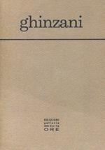 Ghinzani. Brochure di mostra, Milano, 1968