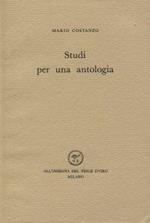 Studi per una antologia