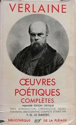 Oeuvres poétiques complètes. Première édition critique