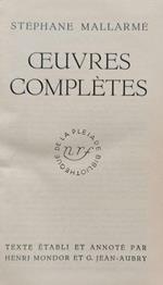 Oeuvres complètes. Poésie - Prose