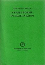 Versi e poesie di Emilio Sarpi