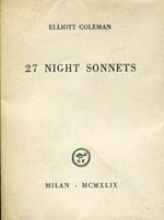 27 night sonnets