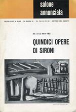 Quindici opere di Sironi