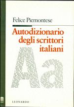 Autodizionario degli scrittori italiani