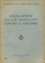 Legislazione sulle sanzioni contro il fascismo