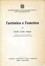 artistico e l'estetico