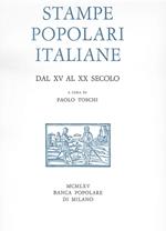 Stampe popolari italiane dal XV al XX secolo