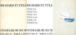 Richard Tuttle. Title 1-6 Title I-VI Title A-N Title I1-I6 Titre 1-8 Titolo 1-8