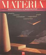 Materia. 2° Quadrimestre 1995. N. 19. Progetto Concorso Costruzione / Project Competition Construction