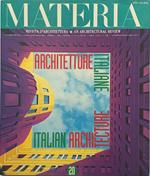 Materia. 3° Quadrimestre 1995. N. 20. Architetture italiane / Italian Architecture