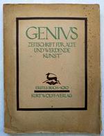 Genius. Erstes buch 1919