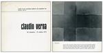 Claudio Verna. Studio d'Arte Eremitani 1972