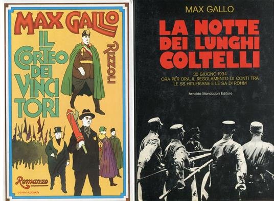 Il corteo dei vincitori - Max Gallo - copertina