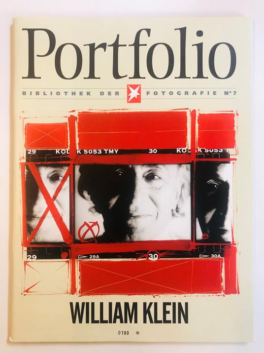 Portfolio Bibliothek der Fotografie N. 7. William Klein - copertina