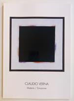 Claudio Verna. Materia/Emozione