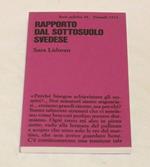 Sara Lidman - Rapporto dal sottosuolo svedese