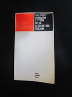 Geografia e storia della letteratura italiana. Einaudi. 1971