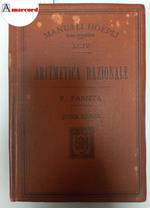 Panizza Francesco, Aritmetica razionale, Hoepli, 1909