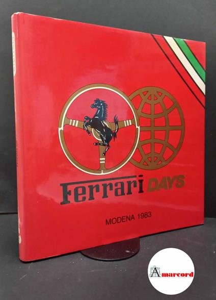 Ferrari days Modena Niuitaly, 1983 - copertina