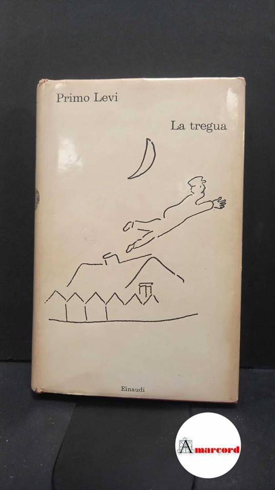 Levi, Primo. La tregua Torino Einaudi, 1965 - Primo Levi - copertina