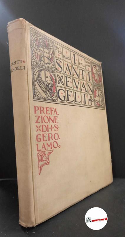 I santi Evangeli Brescia Morcelliana, 1926 - copertina