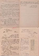 Minuta di due lettere al Presidente del Consiglio con r.r. 1929