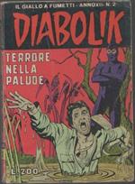 Diabolik Terrore nella palude. Anno XII. n.2